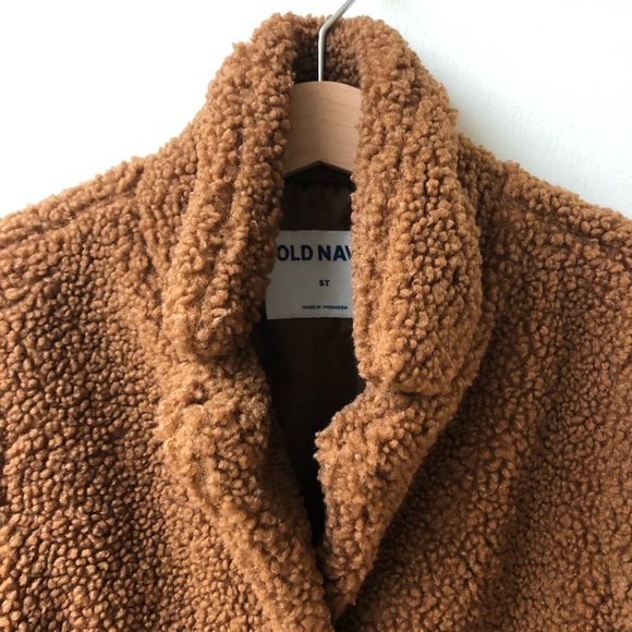 Old Navy Kids Teddy Coat | Brown - Picture 5 of 11